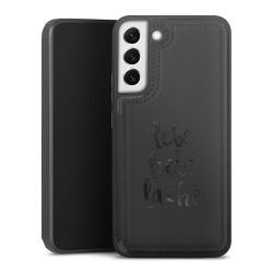 Snap Wallet Case schwarz