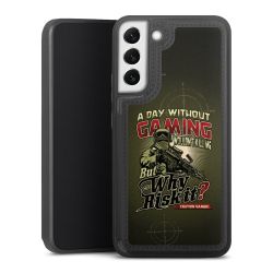 Snap Wallet Case schwarz