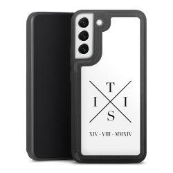 Snap Wallet Case schwarz