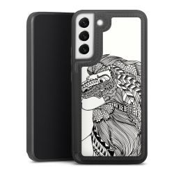 Snap Wallet Case schwarz