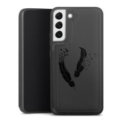 Snap Wallet Case schwarz