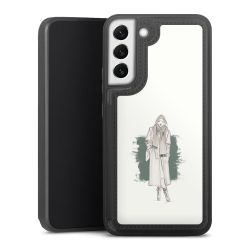 Snap Wallet Case schwarz