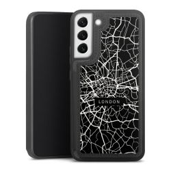 Snap Wallet Case schwarz