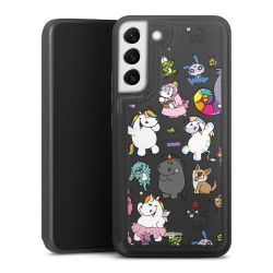 Snap Wallet Case schwarz