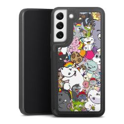 Snap Wallet Case schwarz