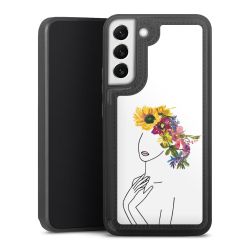 Snap Wallet Case schwarz