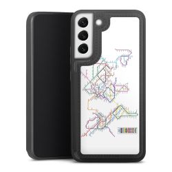 Snap Wallet Case schwarz