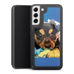 Snap Wallet Case schwarz