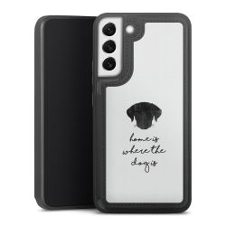 Snap Wallet Case schwarz