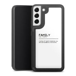 Snap Wallet Case schwarz