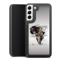 Snap Wallet Case schwarz