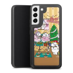 Snap Wallet Case schwarz