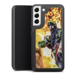 Snap Wallet Case schwarz