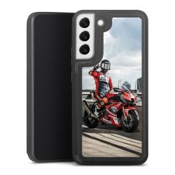 Snap Wallet Case schwarz