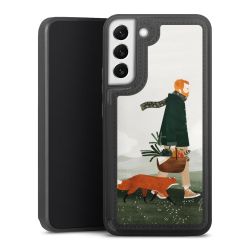 Snap Wallet Case schwarz