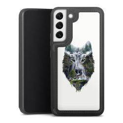 Snap Wallet Case schwarz