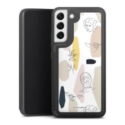 Snap Wallet Case schwarz