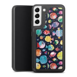 Snap Wallet Case schwarz