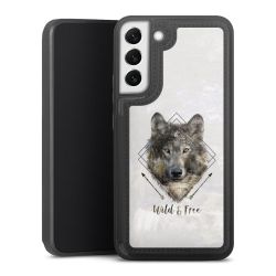 Snap Wallet Case schwarz