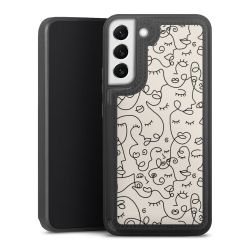 Snap Wallet Case schwarz