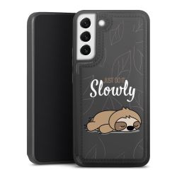 Snap Wallet Case schwarz