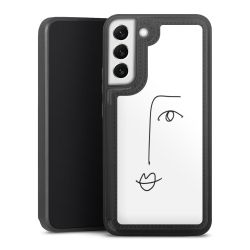 Snap Wallet Case schwarz