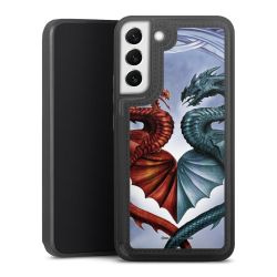 Snap Wallet Case schwarz