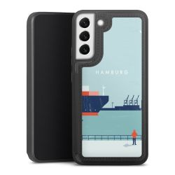 Snap Wallet Case schwarz