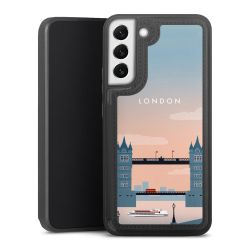 Snap Wallet Case schwarz