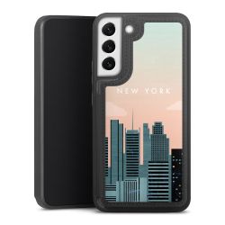 Snap Wallet Case schwarz