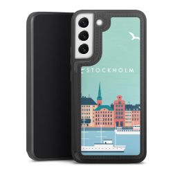 Snap Wallet Case schwarz