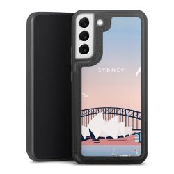 Snap Wallet Case schwarz