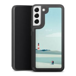 Snap Wallet Case schwarz