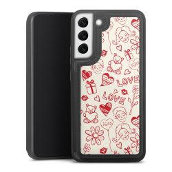 Snap Wallet Case schwarz