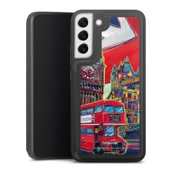 Snap Wallet Case schwarz