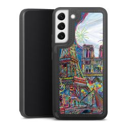 Snap Wallet Case schwarz