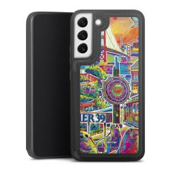 Snap Wallet Case schwarz