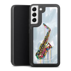 Snap Wallet Case schwarz