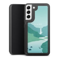 Snap Wallet Case schwarz