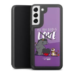 Snap Wallet Case schwarz