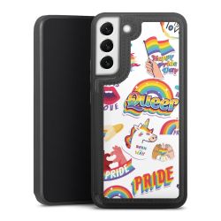 Snap Wallet Case schwarz