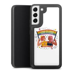 Snap Wallet Case schwarz