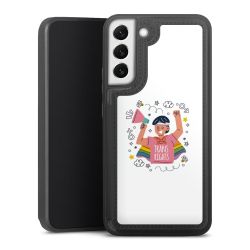 Snap Wallet Case schwarz