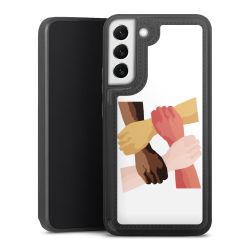 Snap Wallet Case schwarz