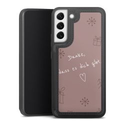 Snap Wallet Case schwarz