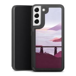 Snap Wallet Case schwarz