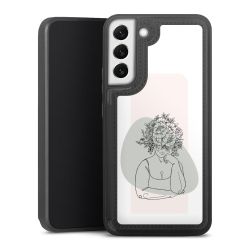 Snap Wallet Case schwarz