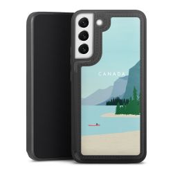 Snap Wallet Case schwarz