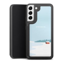 Snap Wallet Case schwarz