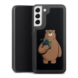 Snap Wallet Case schwarz